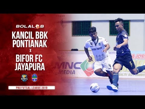 Kancil BBK Pontianak (4) vs (4) Bifor Fc Jayapura - Highlightts Pro Futsal League 2019