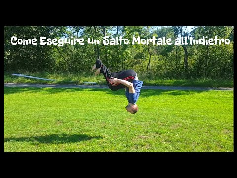 Come imparare il Salto Mortale all'indietro|Backflip Tutorial|by Infinite Tutorials
