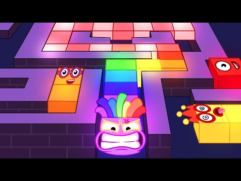 Ultimate Numberblocks Snake 1-30 in Maze Mayhem Calamity 🌈🌈🌈 | Apple Worm
