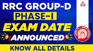 RRC Group D Exam Date | RRC Group D Phase 1 Exam Date 2022 Full Schedule