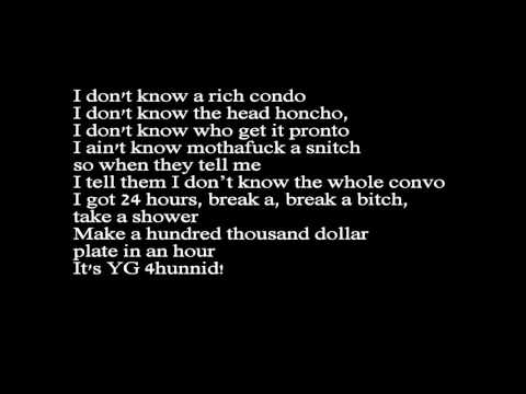 Berner ft Young Thug  YG x Vital   All In A Day Lyrics