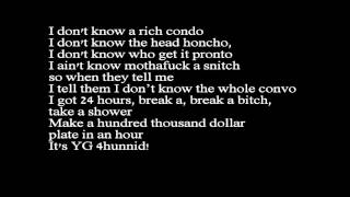 Berner ft Young Thug  YG x Vital   All In A Day Lyrics