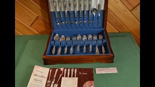 Sweet Briar 1948 Silverplate 50 pc Set Oneida Community