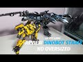REVIEW DINOBOT STRAFE KO OVERSIZED