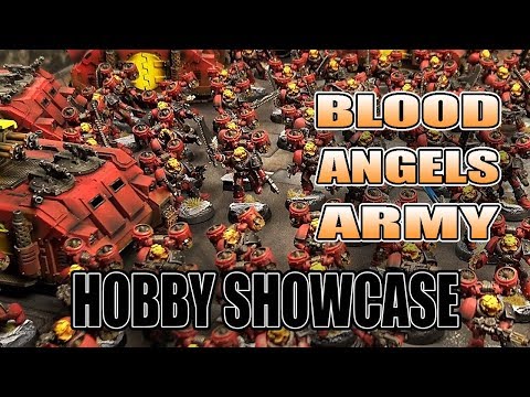 Over 4,000 Points of Blood Angels: IX Legion Showcase