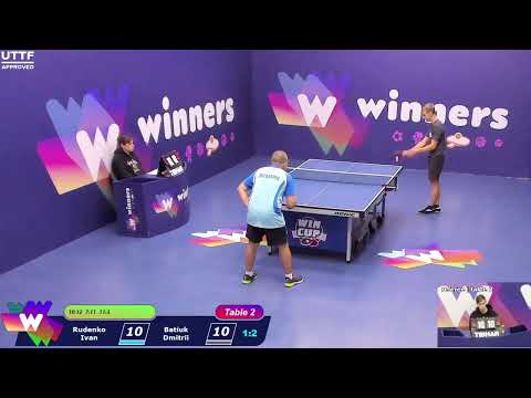 WINners CUP table 2  27.11 Rudenko Ivan - Batiuk Dmitrii  15:30