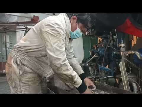 Aux boiler repaired refractory and tubes inspection. ( DD 2022)