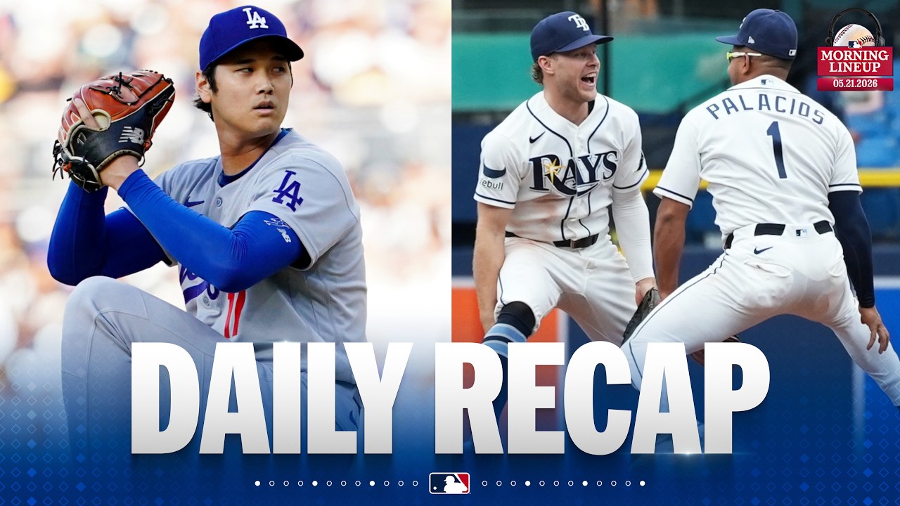 Two-way Shohei Ohtani returns; Rays keep rolling! | Morning Lineup (MLB Daily Recap)