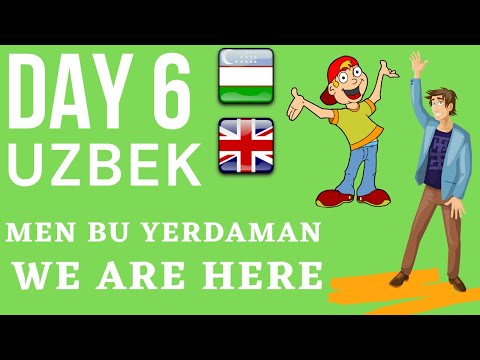 Learn Uzbek Daily - Day 6 - The People (Part 6) | Daily Dose of Languages