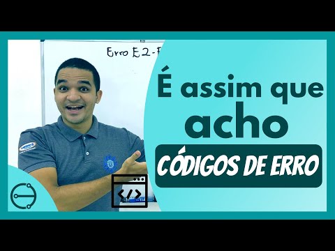 Vídeo: Como achar tabela de códigos de erro por marca: 5 passos