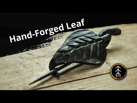 How To Transform Metal into Nature: Hand Forge an Elegant Leaf Brooch
