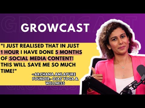 Client testimonial from Archana Amlapure, Founder, Ojas Yoga & Wellness