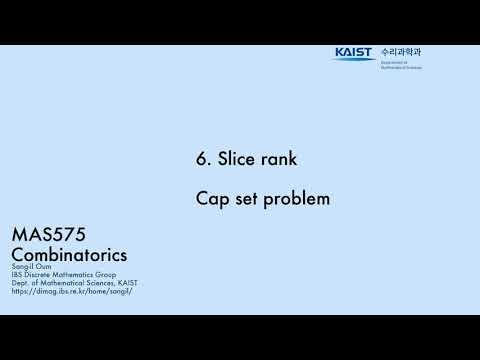 6.1. Cap set problem