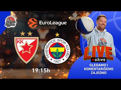 Crvena zvezda - Fenerbahče | Evroliga 2026 LIVE