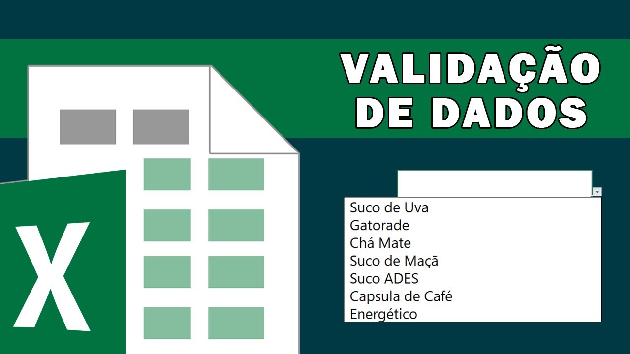VALIDAÇÃO de DADOS - Como criar uma LISTA SUSPENSA Condicionada no Excel
