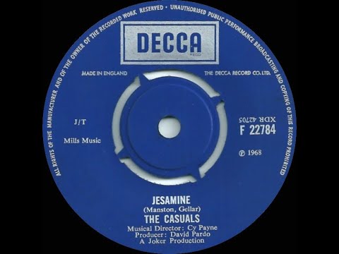 1968 version: Casuals - Jesamine (mono--#2 UK hit)