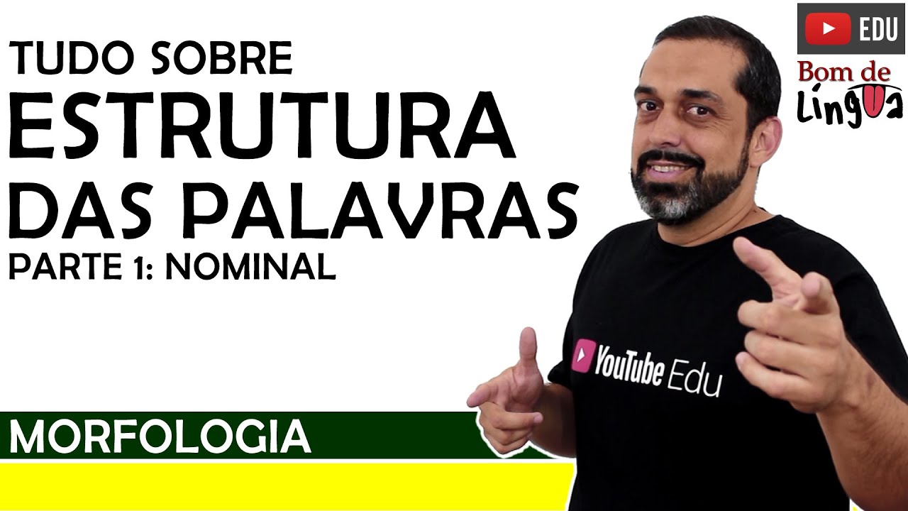 O que é radical, vogal temática, prefixo, sufixo e desinência? (com exercício) - Parte 1