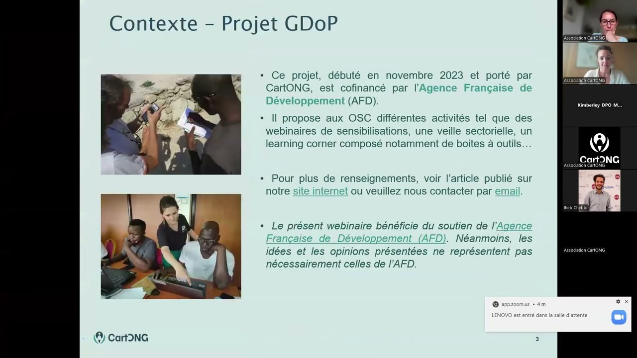 2nd Webinaire RAD CartONG : Comment Retenir, Archiver et Détruire efficacement