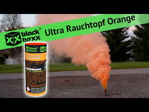 Blackboxx - Ultra Rauchtopf Orange