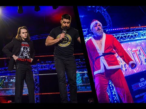 Joe Hendry tries to cancel Christmas!  Santa intervenes.