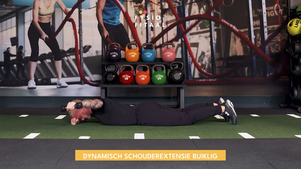 Video thumbnail: Dynamic shoulder extension prone - instructional video
