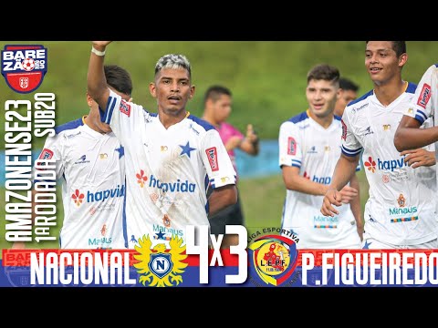 Nacional 4x3 Presidente Figueiredo - 1ª Rodada / Amazonense SUB20 2023