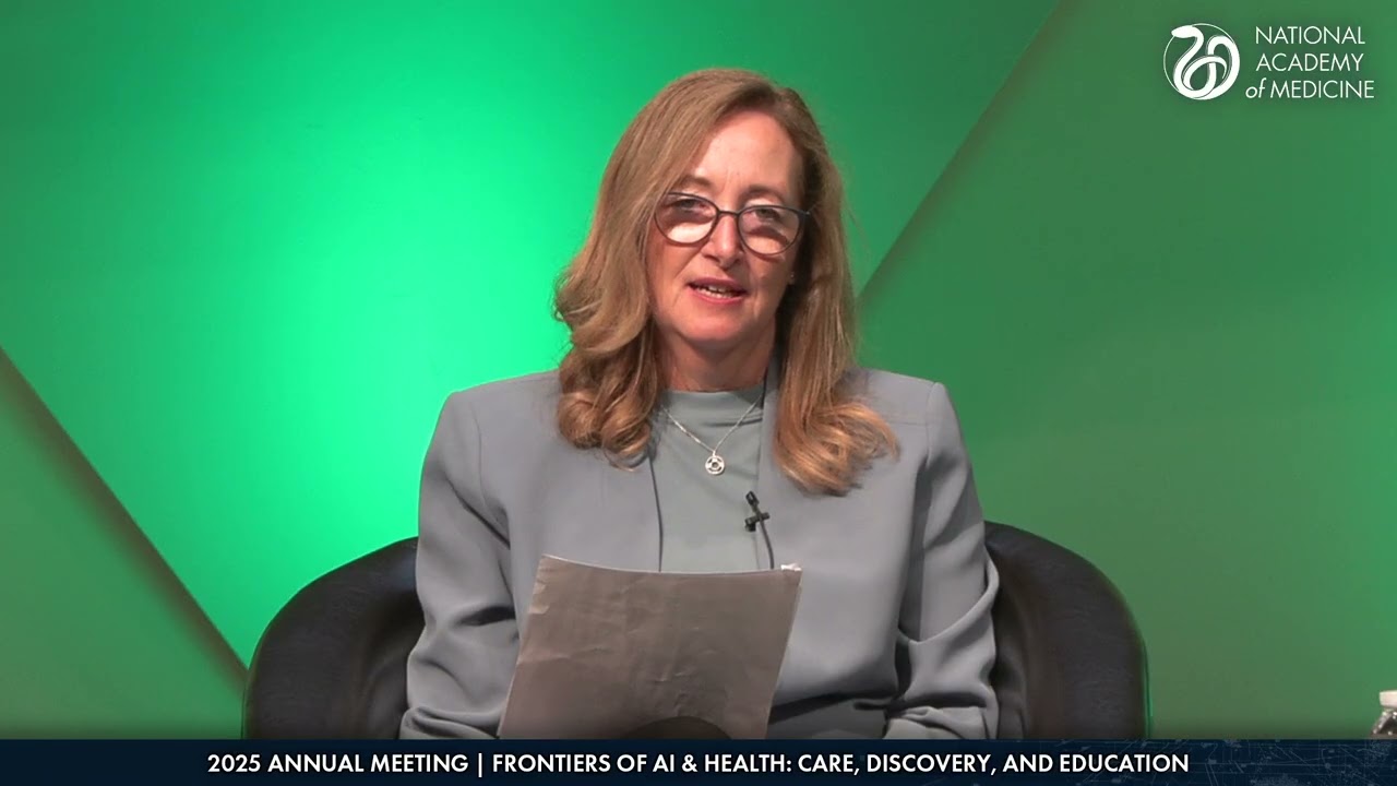 Panel 2: Reinventing Research: AI and the Future of Health Innovation | 2025 NAM Annual Meeting