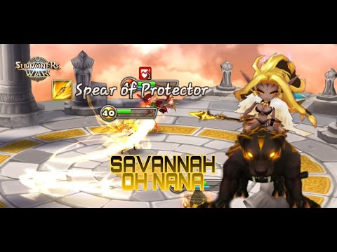 SAVANNAH FAST AND DEADLY IN RTA-SUMMONERS WAR