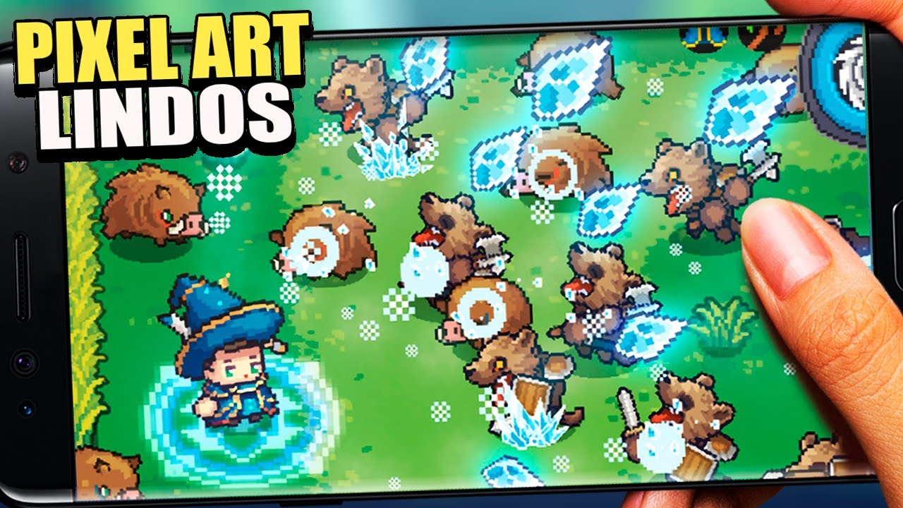 OS MELHORES JOGOS EM PIXEL ART COM BOAS JOGABILIDADE E BONS GRAFICOS !!