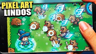 OS MELHORES JOGOS EM PIXEL ART COM BOAS JOGABILIDADE E BONS GRAFICOS !!