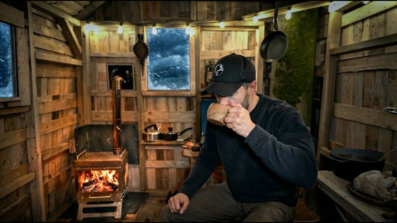 Pallet Cabin Tree House: FULL BUILD Start to Finish