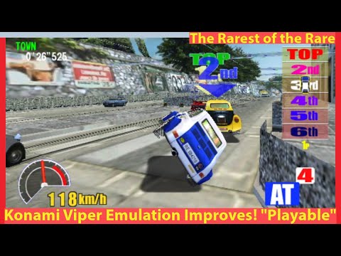 Konami Viper MAME Emulation Got Better! New Playable Games