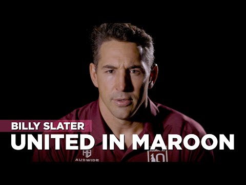 United in maroon - Billy Slater