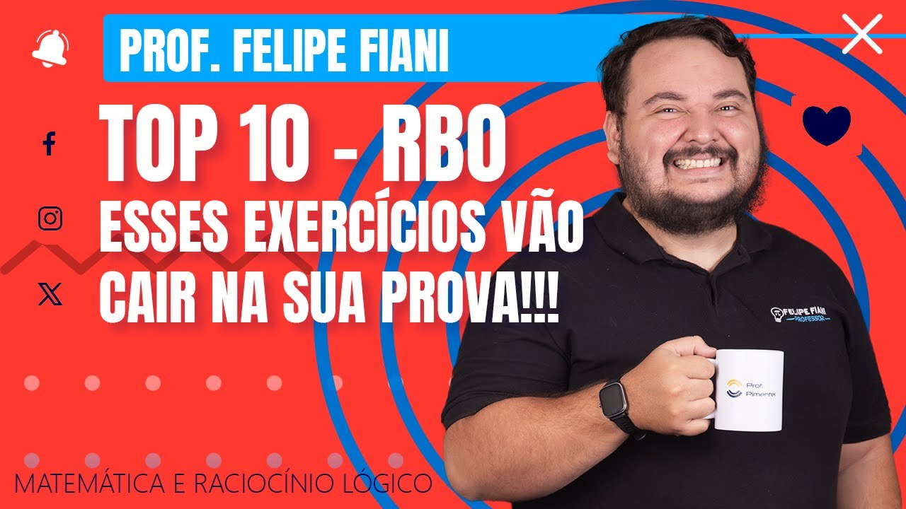 TOP 10 Exercícios de matemática da RBO Que Você Não Pode Ignorar! Toda prova cai!
