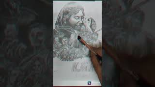 KGF 2 poster Drawing. #shorts