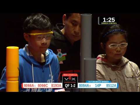 2015 VRC-MS Spir QF1-2 -  (8066A 8084A) 84-Spirit Div-VRC Middle School-VEX Worlds 2015