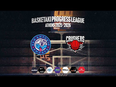 Basketaki The League - San Antonio Smurfs Vs Crushers (12/10/2025)