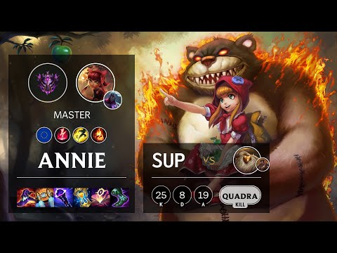 Annie Support vs Bard - EUW Master Patch 11.2
