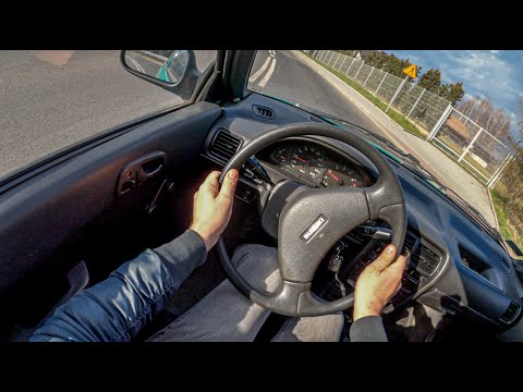Suzuki Swift III 1998 | POV Test Drive #480 Joe Black