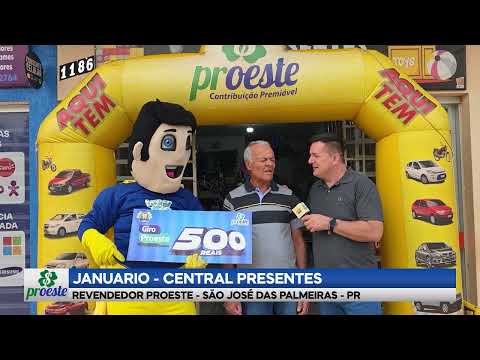 Central Presentes - Giro Proeste - São José das Palmeiras - 14.09.2025