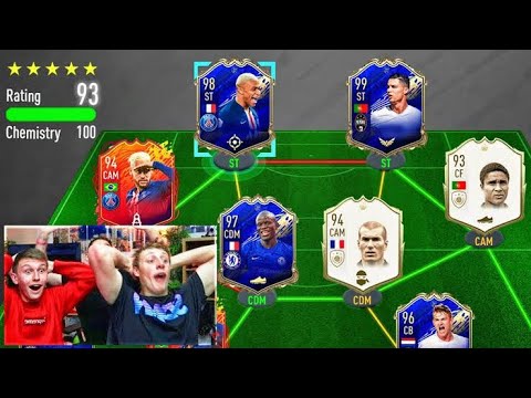 BREAKING W2S 194 FUT DRAFT WORLD RECORD !!-FIFA 20