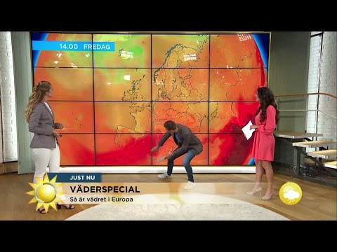 Värme är på väg! - Nyhetsmorgon (TV4)