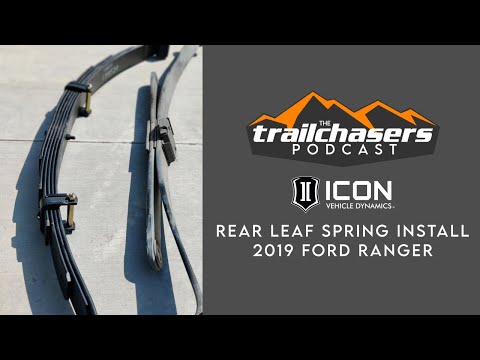 Icon Rear Leaf Install Ford Ranger