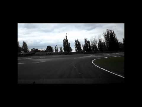 Manfeild Road and Track series  in car footage From S14 Silvia