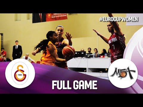 Galatasaray v MBA Moscow - Full Game - EuroCup Women 2019