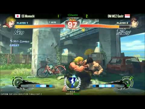 SSF4AE EG Momochi vs DM MCZ Gackt - CAPCOM-Cup Asia Finals
