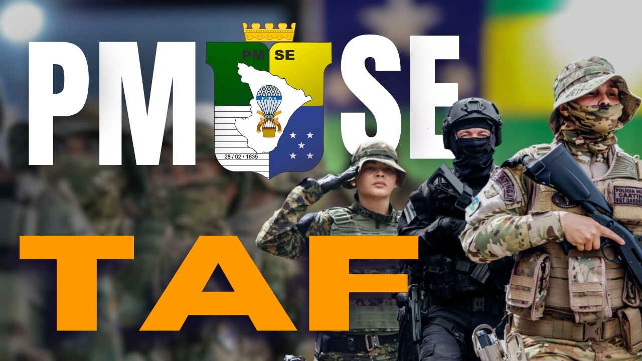 TUDO sobre o TAF da PMSE | Teoria e Prática da Polícia Militar de Sergipe