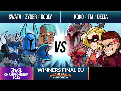 Swata, Zyder, & Godly vs Koko, TM, & Delta - Winners Final - 3v3 Championship 2022 - EU
