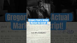 What Gregory Peck Wrote On His 'To Kill a Mockingbird' Script!