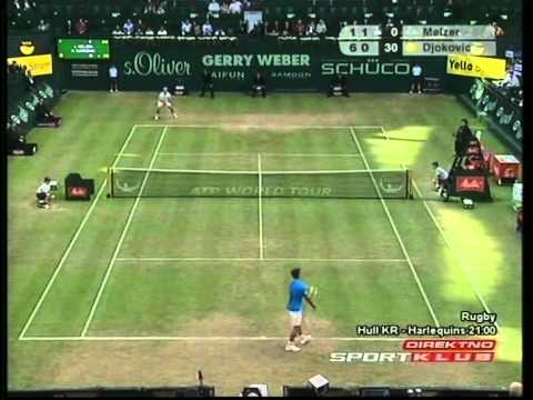 Djokovic vs. Melzer - QF (Gerry Weber Open'09)